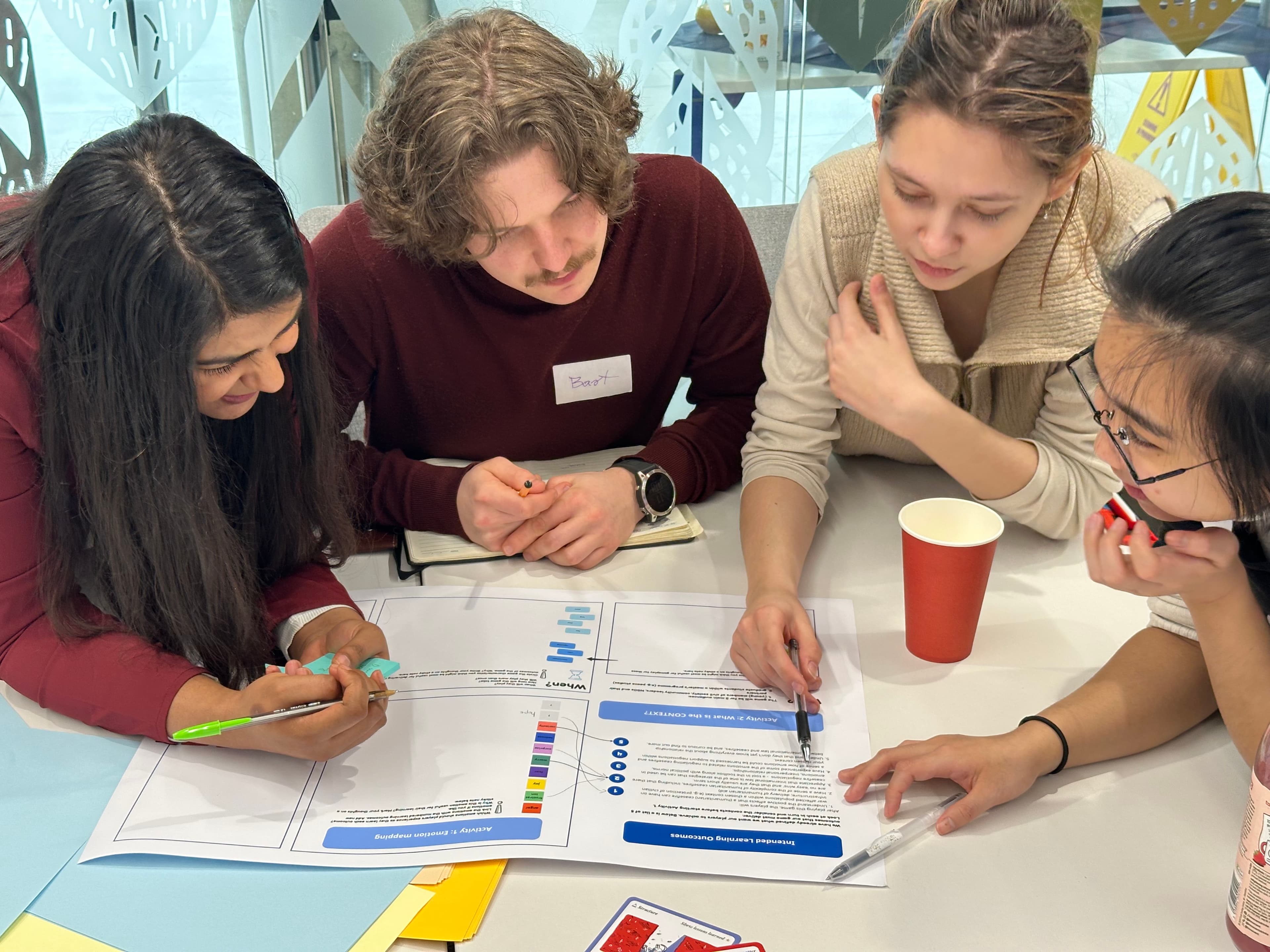 Youth Design Workshop 1 - Collaborative Design Process